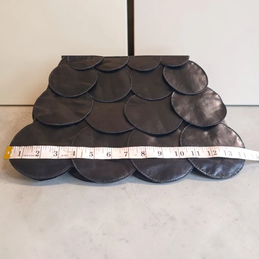 NEW Bueno Leather Circle Pattern  Bag - Picture 5 of 9